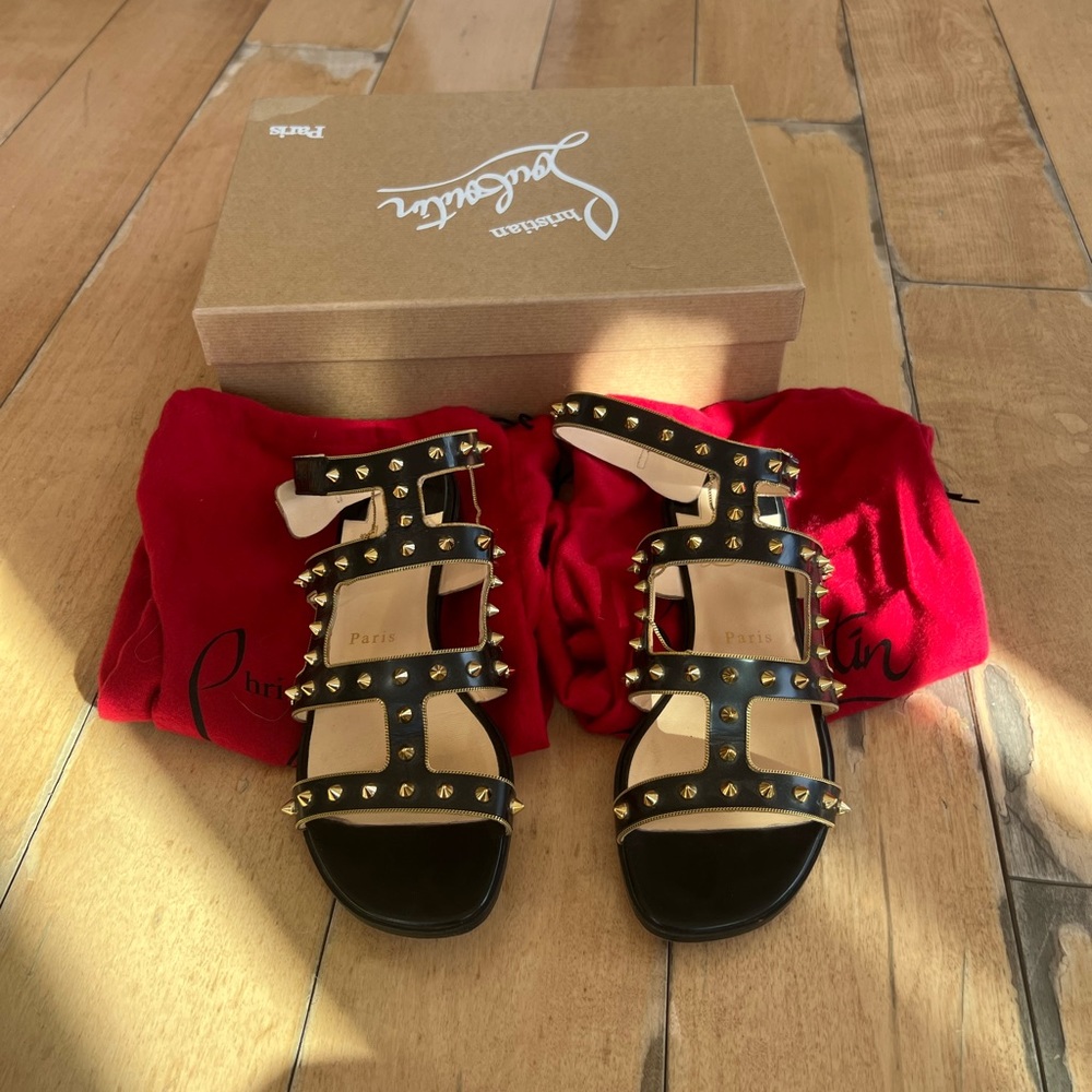 Christian Louboutin gladiator sandals